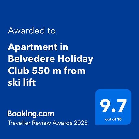 Apartment In Belvedere Holiday Club 550 M From Ski Lift Banszko Kültér fotó